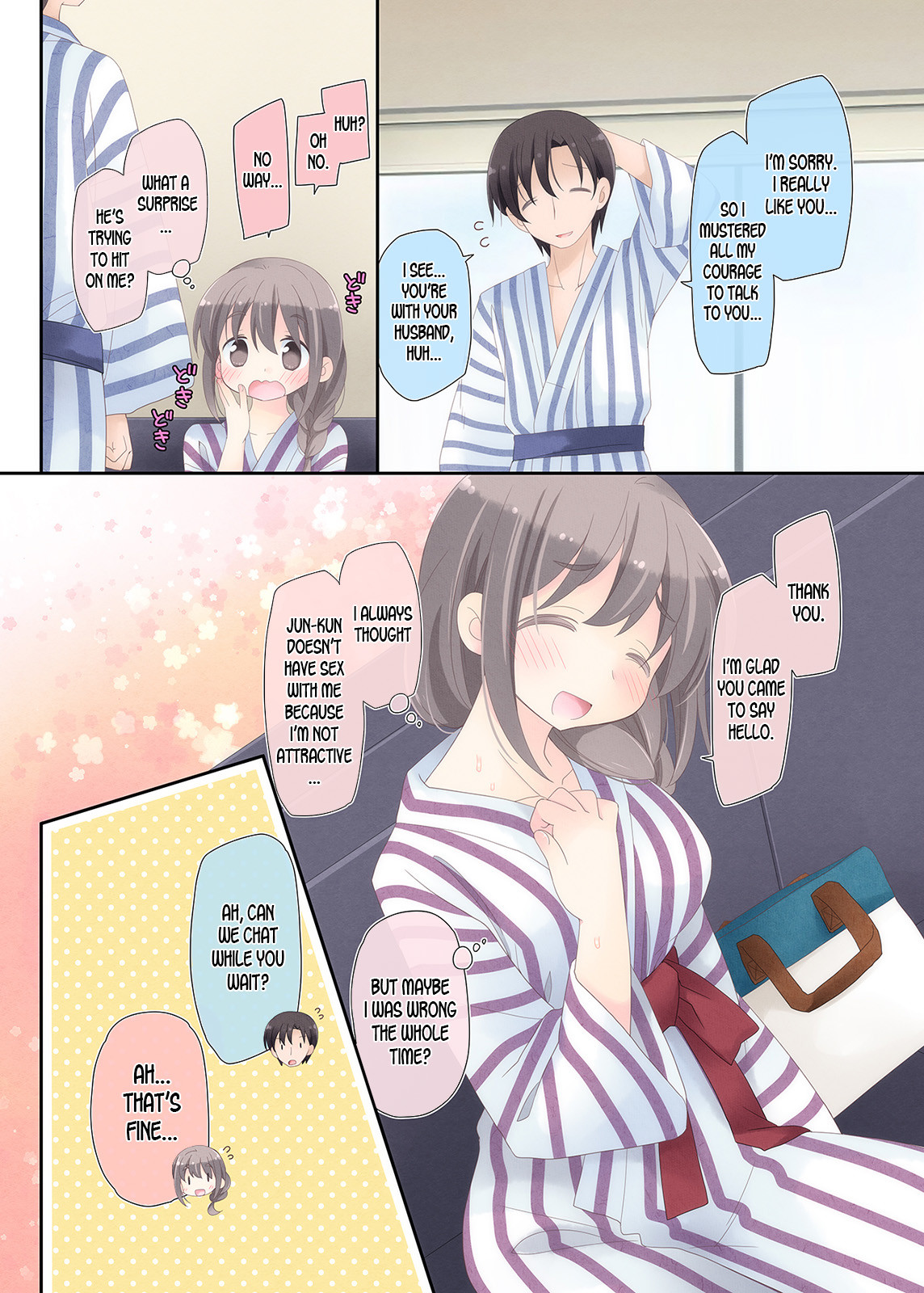 Hentai Manga Comic-The Night Where a Frustrated Wife Drowns In Adultry-Read-7